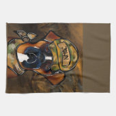 Boxer Hond Theedoek (Horizontaal)