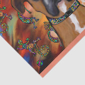 Boxer Hond Tissuepapier (Detail)