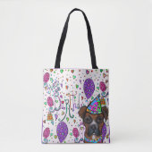 Boxer Hond Tote Bag (Voorkant)