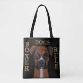 Boxer Hond Tote Bag (Voorkant)