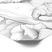 Boxer hond volwassen kleuring poster (Hoek)