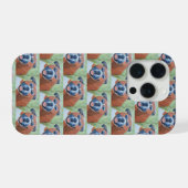 Boxer Honden Hoestelkastje iPhone Hoesje (Achterkant horizontaal)