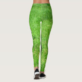 Boxer honden leggings voor groene kunst (Achterkant)