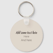 Boxer Hondenliefhebber Aangepaste foto Sleutelhang Sleutelhanger (Achterkant)