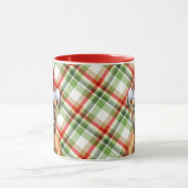 Boxer Hondenliefhebber Holiday met kerstmis Mok (Midden)