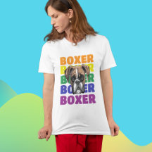 Boxer Hondenliefhebber T-Shirt