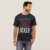 Boxer Hondenliefhebber Tattoo Shirt Funny Dog Mom  (Voorkant volledig)