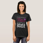 Boxer Hondenliefhebber Tattoo Shirt Funny Dog Mom (Voorkant volledig)