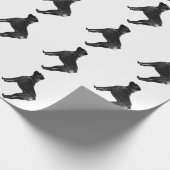 Boxer-hondenpakpapier Cadeaupapier (Hoek)