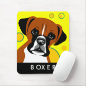 Boxer hondenras muismat (Met muis)