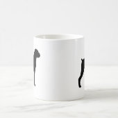 Boxer Hondenras Silhouettes Koffiemok (Center)