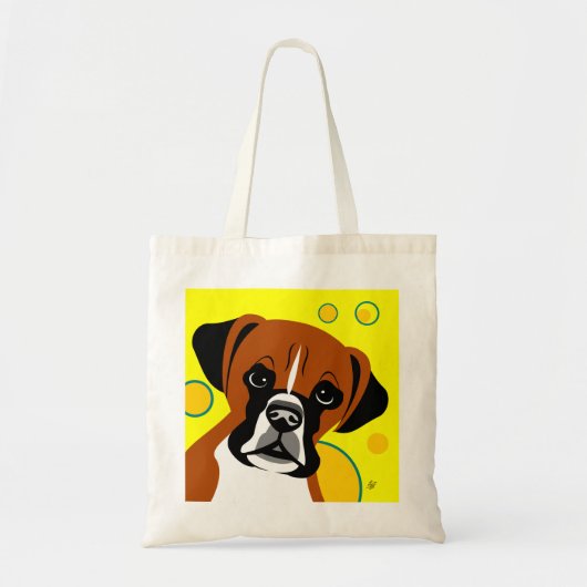 Boxer-hondenras Tote Bag (Voorkant)