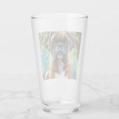 Boxer Hond🐾Wiggle Billen & Staart Kwispels Glas (Achterkant)