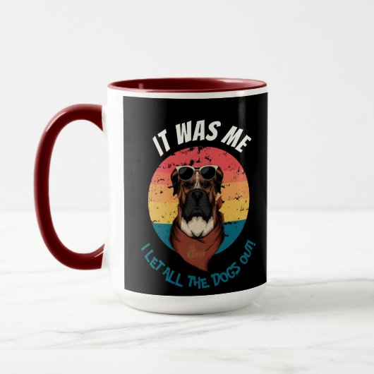 BOXER IK LAAT ALLE HONDEN UIT MOK (Links)