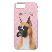 Boxer Illustrated Cell Phone Case (Achterkant)