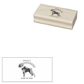 BOXER IS FAVORITE KIND OF DOG RUBBERSTEMPEL (Gestempeld)