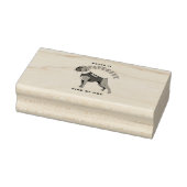 BOXER IS FAVORITE KIND OF DOG RUBBERSTEMPEL (Stempel)