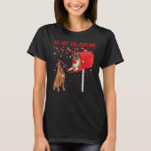 Boxer is mijn Valentijn Heart Mailbox T-shirt (Voorkant)