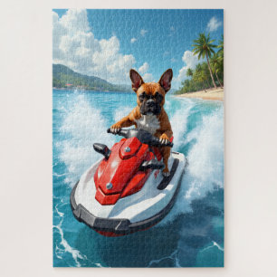 Boxer Jet Ski Strand Scene Legpuzzel