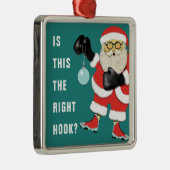 Boxer Keepslag Metalen Ornament (Rechts)