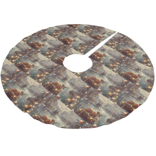 Boxer Kerst Feestelijke reis Kerstboom Rok (Gekanteld)