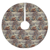 Boxer Kerst Feestelijke reis Kerstboom Rok (Voorkant)