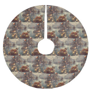 Boxer Kerst Feestelijke reis Kerstboom Rok