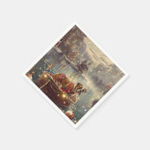 Boxer Kerst Feestelijke reis Servet (Hoek)