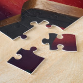 Boxer Kerstavond Treinrit Schilderij Legpuzzel (Zijkant)