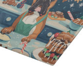Boxer Kerstbakfeest: Festieve Kerstmis Snijplank (Hoek)