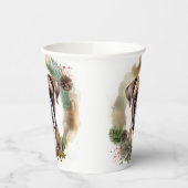 Boxer Kerstkrans Feestelijke Pup Papieren Bekers (Links)