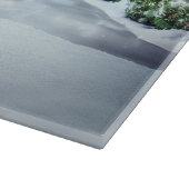 Boxer Kerstmis Feestelijk Seizoen Snijplank (Hoek)