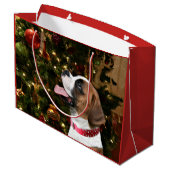 Boxer Kerstmis Large Cadeautasje (Achterkant Gekanteld)