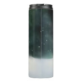 Boxer Kerstmis sneeuw winter Thermosbeker (Achterkant)