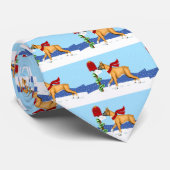 Boxer-kerstpost Stropdas (Opgerold)