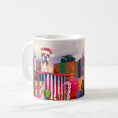 Boxer-kerstverrassing Koffiemok (Voorkant links)