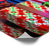 Boxer-kerstverrassing Poster (Hoek)