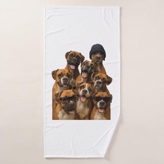 Boxer Kopie Badhanddoek (Badhanddoek)