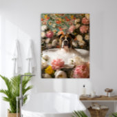 Boxer Kunst | Boxer Badkamer Kunst Canvasprint Canvas Afdruk
