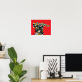 Boxer Kunst Poster (Thuiskantoor)