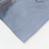 Boxer laat het sneeuwen Kerstmis Fleece Deken (Hoek)