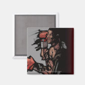Boxer ligt neer magneet (Voorkant / Achterkant)