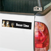 Boxer limo bumper sticker (Op Truck)
