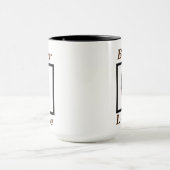 "Boxer Love" Cute Dog Gift for her of Him Coffee Mok (Midden)