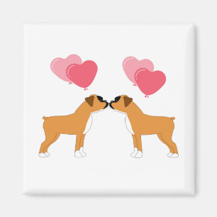 Boxer Love Magnet