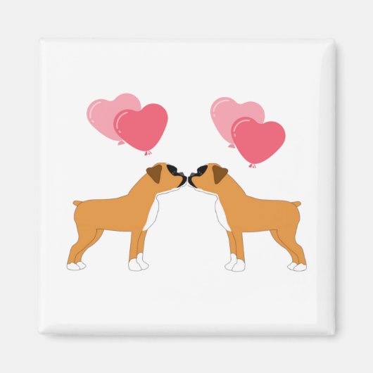 Boxer Love Magnet (Voorkant)