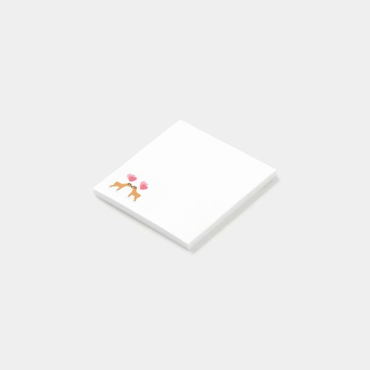 Boxer Love Post-it® Notes (Schuin)