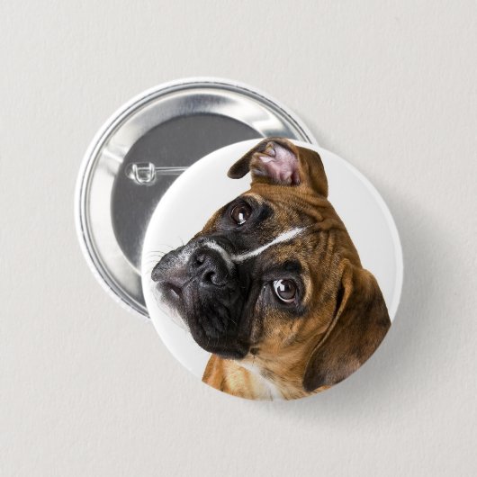 Boxer Love Ronde Button 5,7 Cm (Voorkant /achterkant)