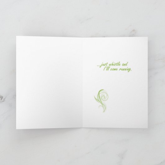 Boxer Love/Support Kaart (Binnen)