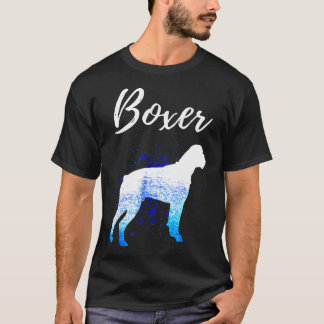 Boxer Love Waterverf Effect T-shirt